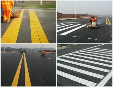 贵阳贵阳道路划线，热熔标线
